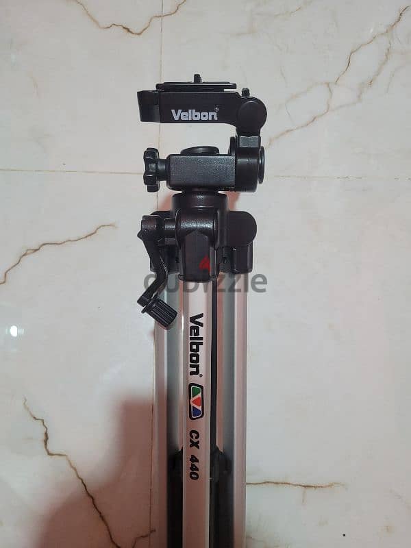 Velbon CX 440 Tripod حامل ثلاثي القوائم من فيلبون CX 440 4