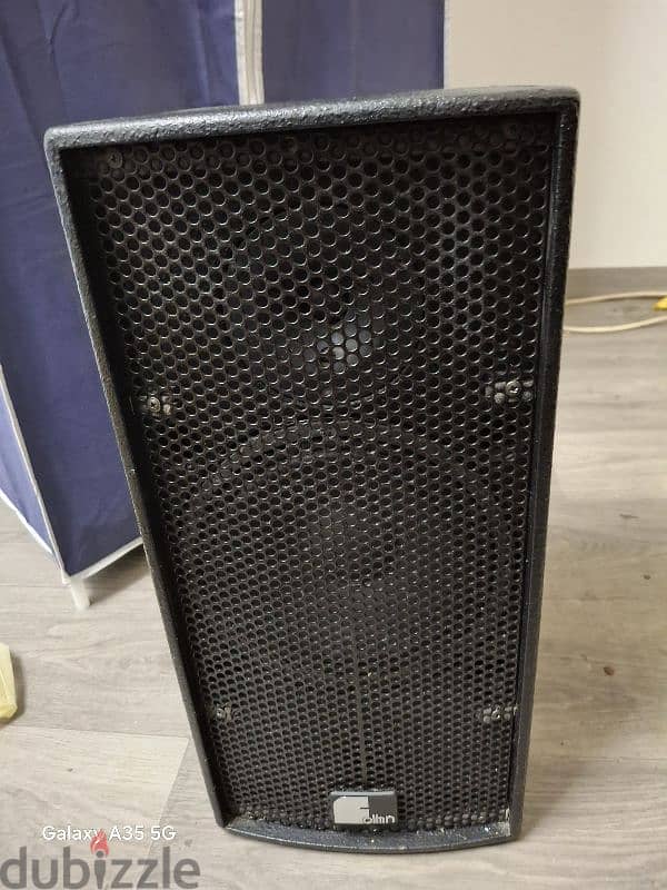 8 inch pawerd speaker. 120 watts made in germany 0