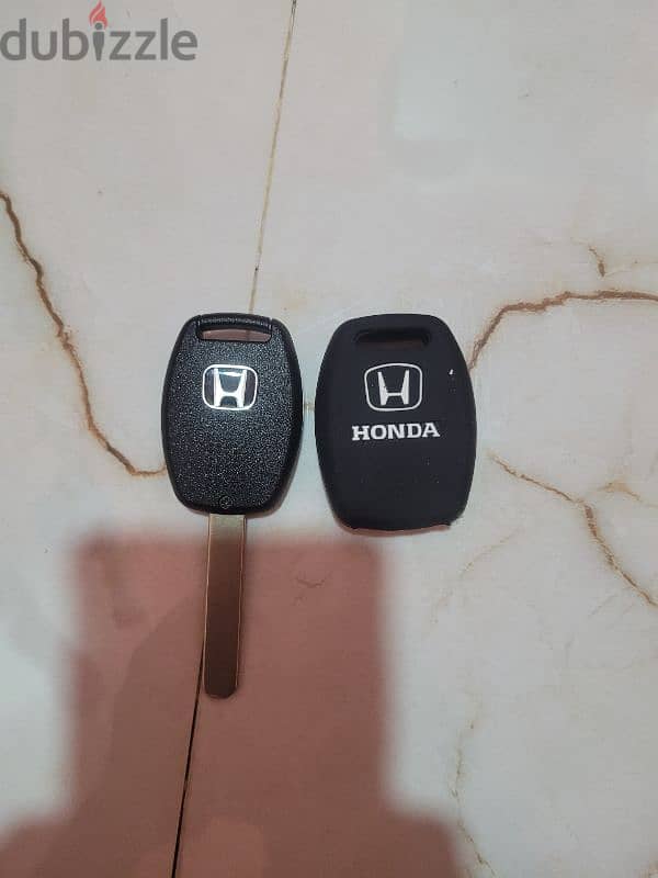 Honda Orginal Key Fob Uncut With Silicone Key Cover مفتاح هوندا الأصلي 3