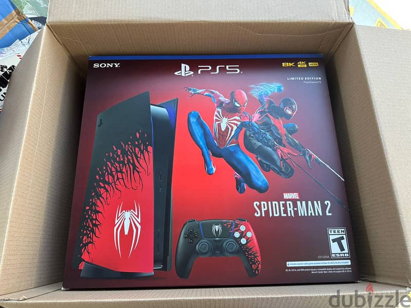 Sony PlayStation 5 Console Disc Marvel’s Spider-Man 2 Limited Edition 1