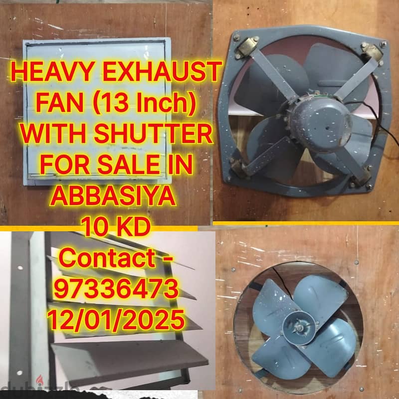 Oil heater, Stove , Humidifier, Exhaust Fan&Reciever Sale in Abbasiya 2