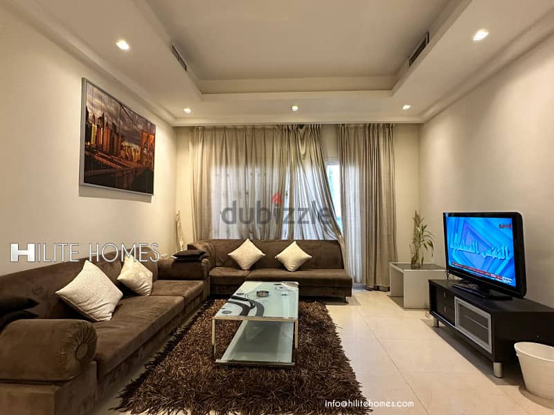 Furnished Two bedroom apartment for rent in Mahboula 6