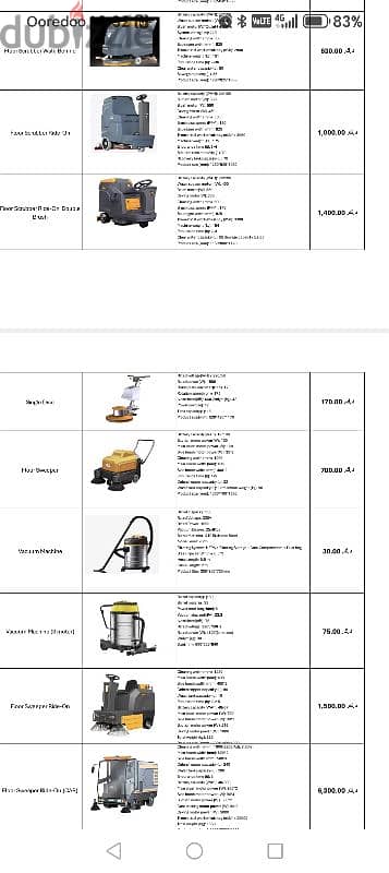 cleanig machines 1