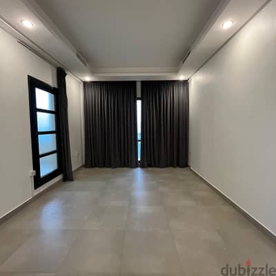 sea view Apartment with a large roof for rent in Salmiya