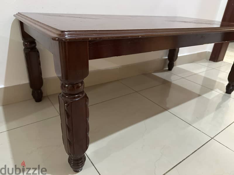 Solid Wood Table Living Room Coffee table 2