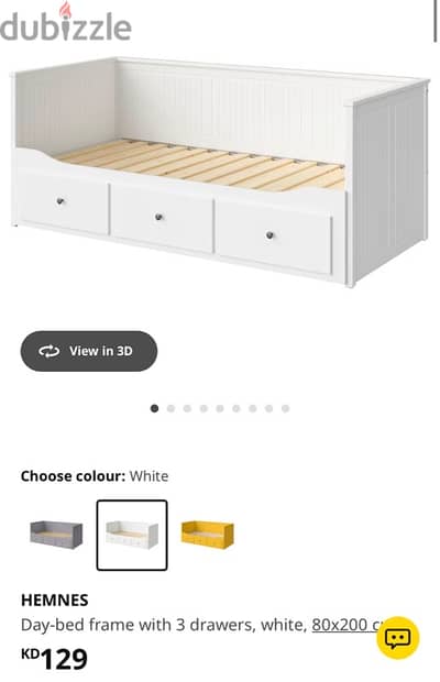 Ikea bed frame 80*200 closed and 160*200 opened with 2 thin mattress