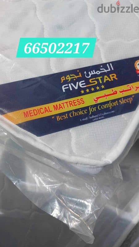 Brand new medicated mattress and bed frame pillows for sale with deliv 7