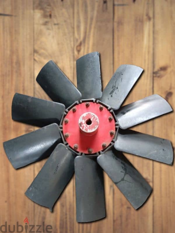 Fashion radiator plastic fan only assembled in Pakistan. 1