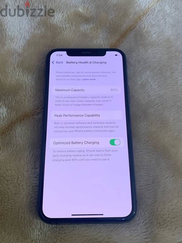 iPhone 11 Pro 256gb battery 85% not open device same like new 19