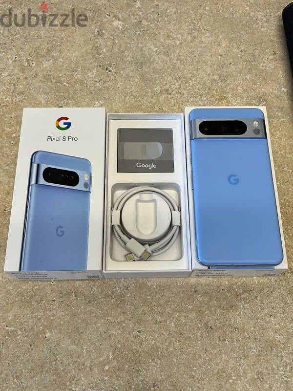 In-Box Google Pixel 8 Pro 5G 128GB Unlocked GSM CDMA At&t,T-Mobile,. 5