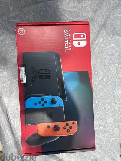 Nintendo Switch Neon Blue + Neon Red -