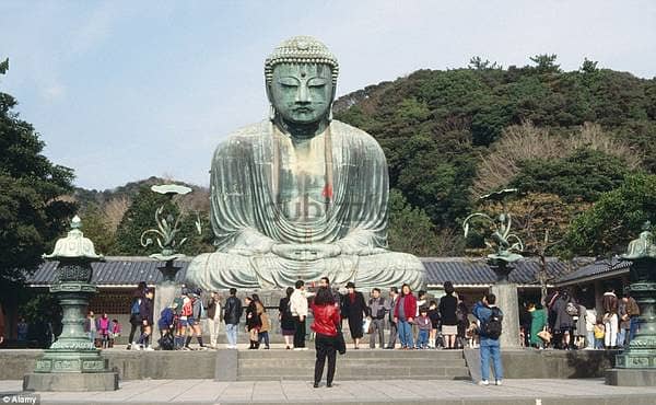 Buddha Statue. 49lbs Large Garden statues 0