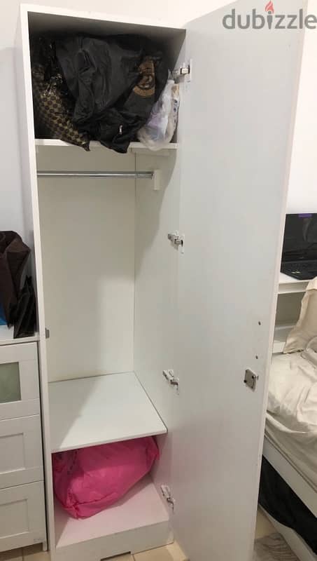 Storage Cabinet with Mirror Door 1