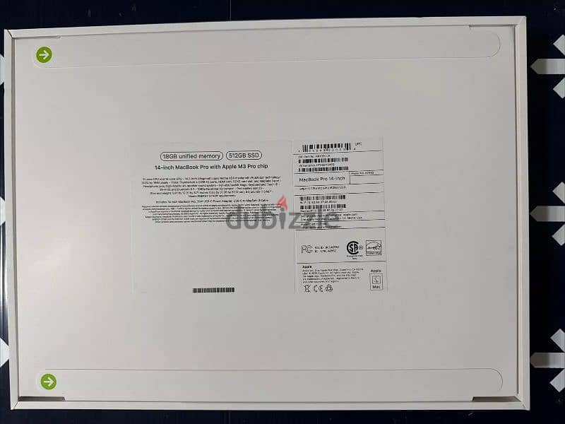 Sealed 2024 Apple MacBook Pro 14" M3 Pro 18GB/512GB SSD Space Black 1