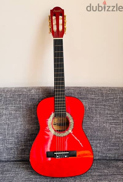 Kids Guitar But Sond Like A Professional Guitar With All Accessories