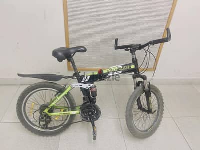 Kid Foldeble bicycle with Gare for sale