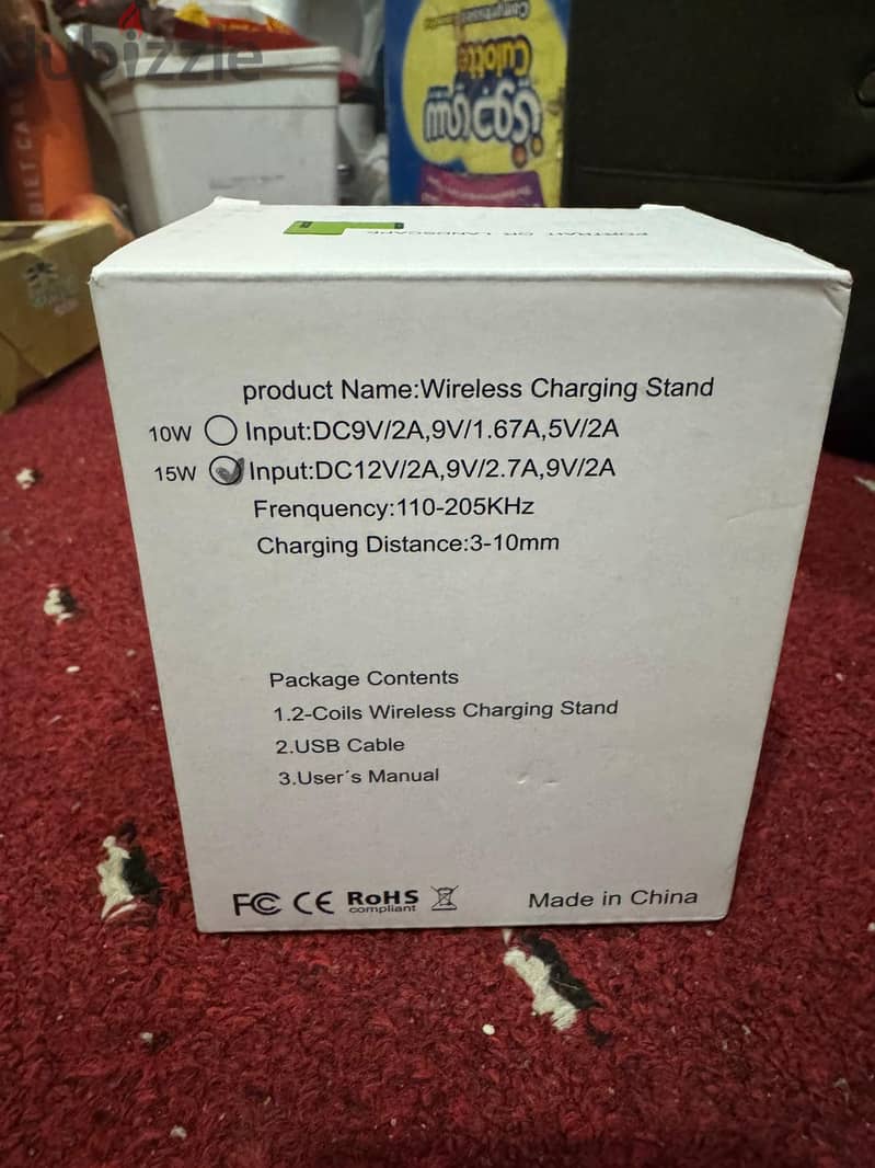 Brand New Wireless Mobile Charging Stand. Hight Speed. Only 3 KD Neg. 2