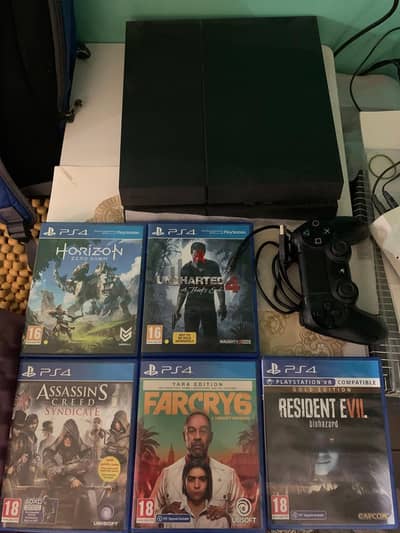 Want to Sale PS4 along with following games. . . . . .