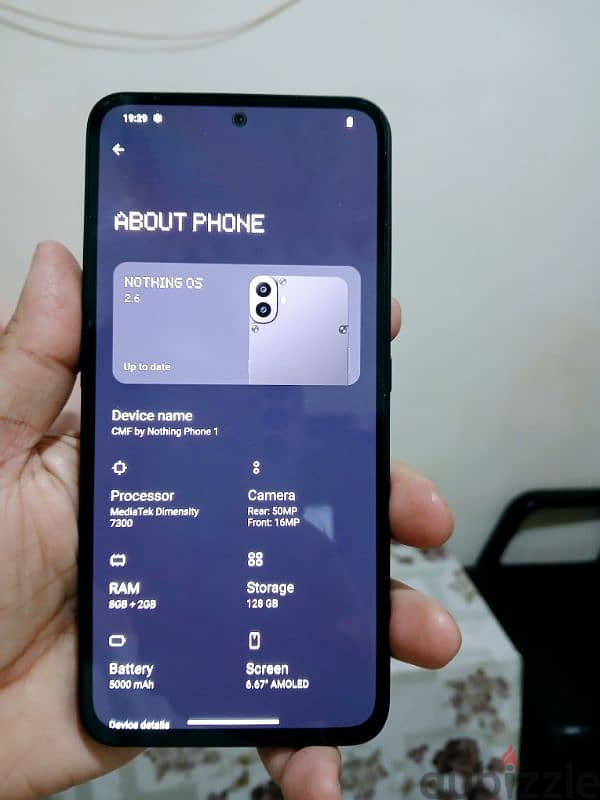 Nothing CMF phone 5G. with 8+8gb ram 128gb memory with box cable 4