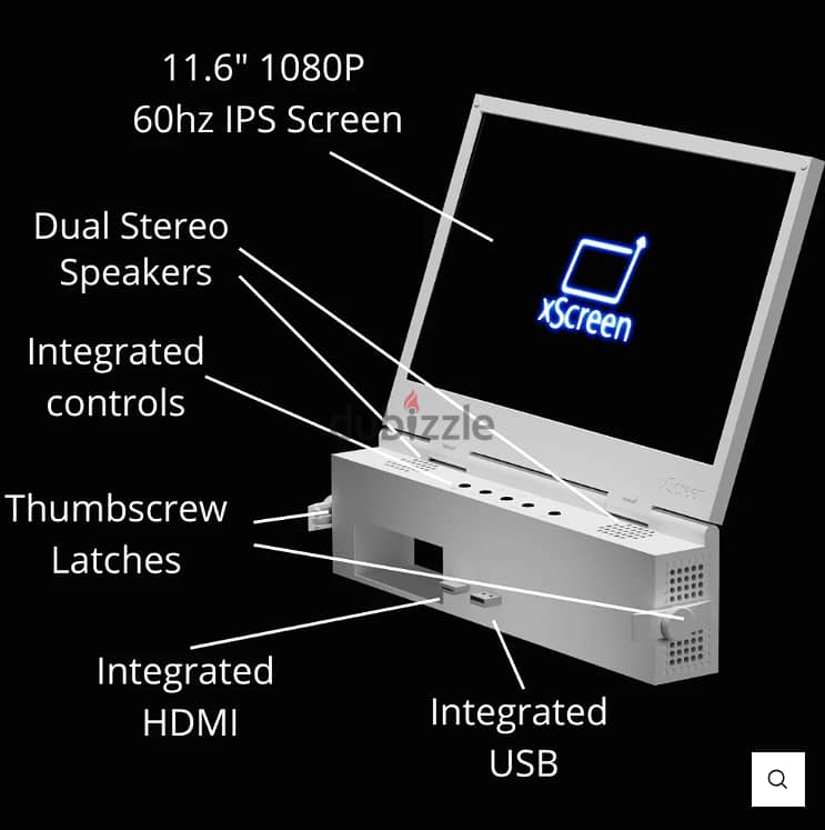 Xbox Series S with xScreen and two wireless controllers 1