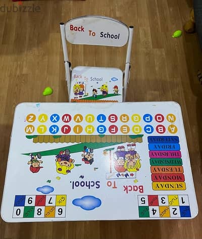 KIDS HIGH CHAIR & STUDY TABLE  available