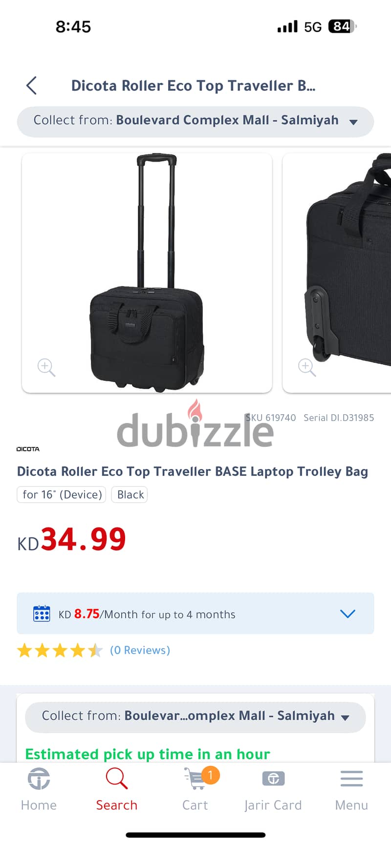 Dicota traveller bag 4