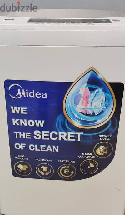 Midea 8 Kg Top load Excellent condition