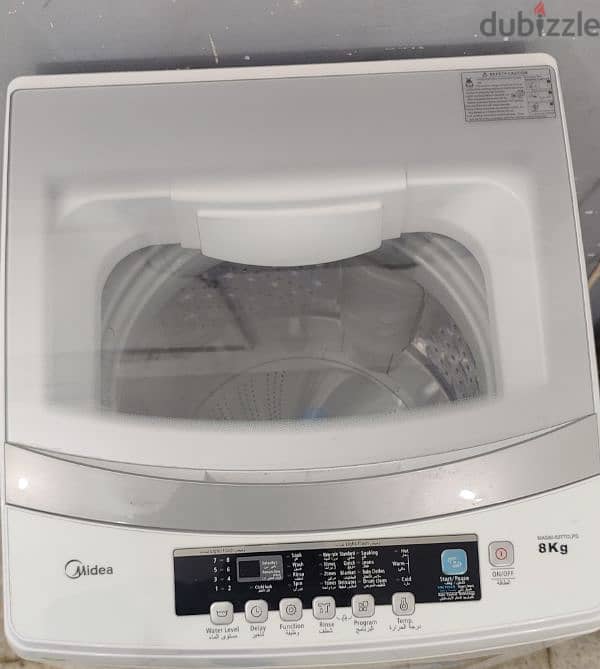 Midea 8 Kg Top load Excellent condition 3