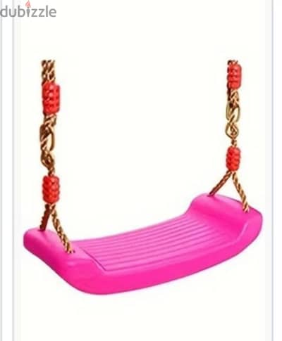 two  swing play  blue and pink لعبة