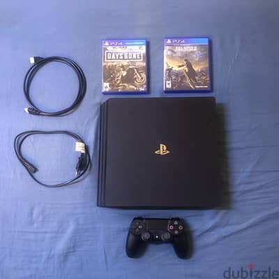 Ps4 Pro 1Tb with a controller and 2 discs (Negotiable)