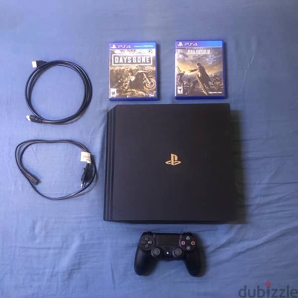 Ps4 Pro 1Tb with a controller and 2 discs (Negotiable) 0