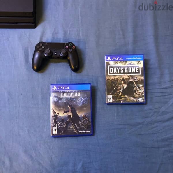 Ps4 Pro 1Tb with a controller and 2 discs (Negotiable) 5