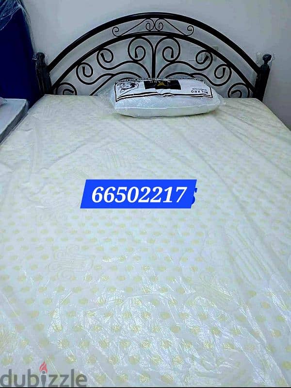 Brand new medicated mattress and bed frame pillows for sale with deliv 2