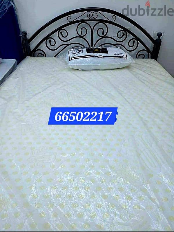 Brand new medicated mattress and bed frame pillows for sale with deliv 5