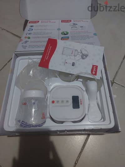 luvlap brand electric breast pump and manual both