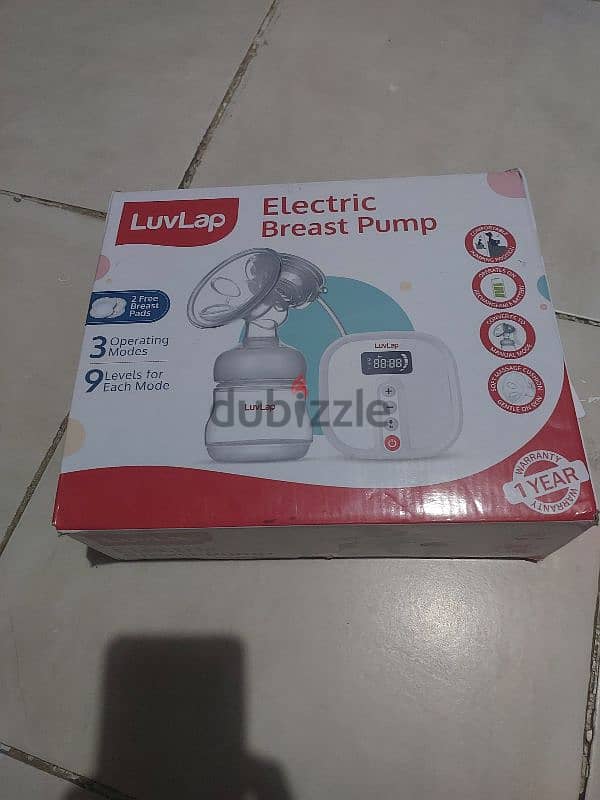 luvlap brand electric breast pump and manual both 1