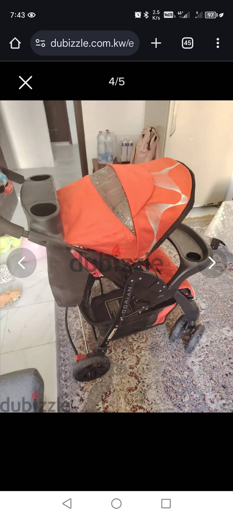 Juniors brand stroller for sale 2