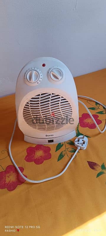 I sell my room heater. . . 1