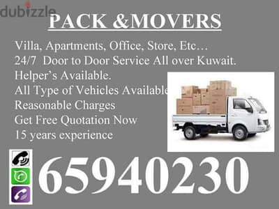 Relocation packing & moving