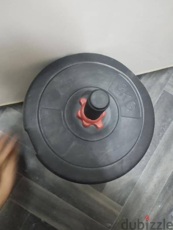 one 6kg dumbbell 1