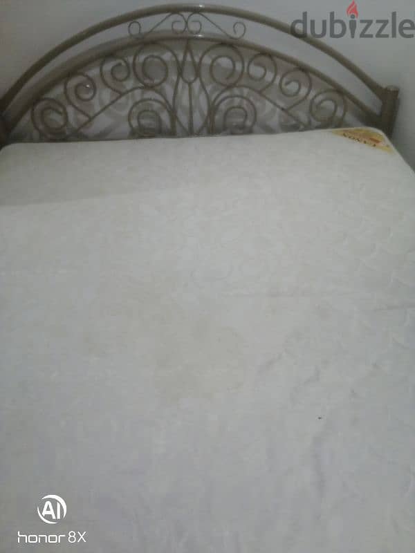 home item for sale iron double bed and cannon matress good condition 9