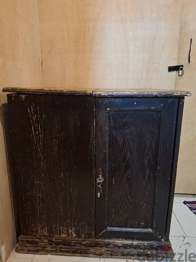 Italian Wooden Cabinet and Kitchen Shelf for Sale