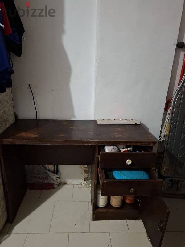 TV Table Stand with Drawer Italian Wood for Sale 2