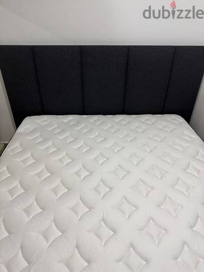 Safat Home Bed with Mattress