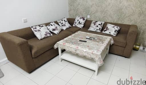 Sofa set with tea table