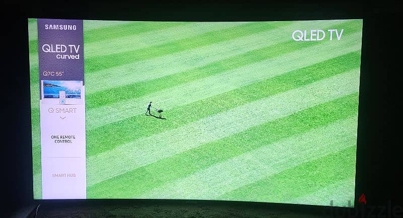 SAMSUNG QLED 55INCH 4K SMART CURVED TV WITH ONE CONNECT BOX 9