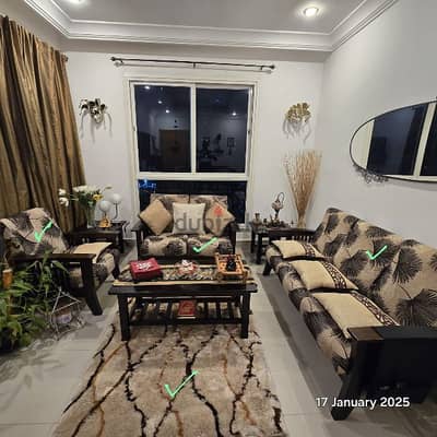 Sofa set and Carpet for sale