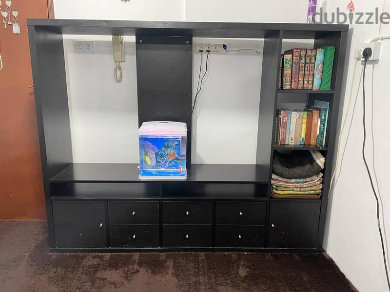 IKEA TV stand with book shelfs 0