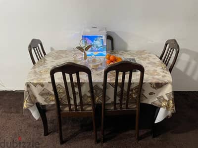 Dining Table with 5 chairs