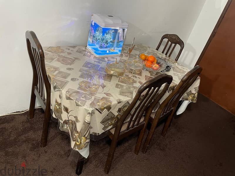 Dining Table with 5 chairs 1